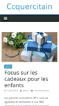 Mobile Screenshot of ccquercitain.fr